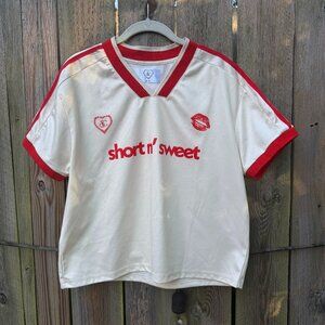 Sabrina Carpenter Short n' Sweet Soccer VIP Jersey Sz XL